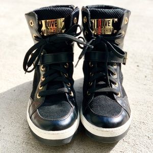 Moschino Combat Boots